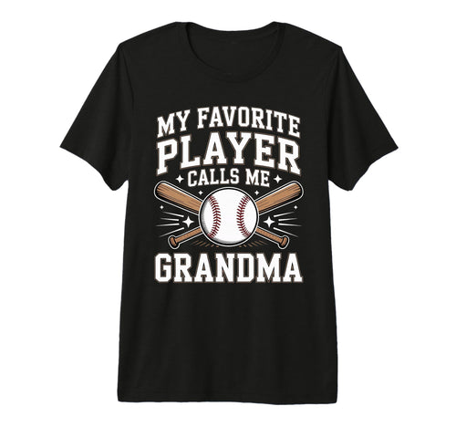 Baseball My Favorite Player Calls Me T-Shirt - Custom Art Print for Adults - T-Shirt, Sweatshirt, Hoodie