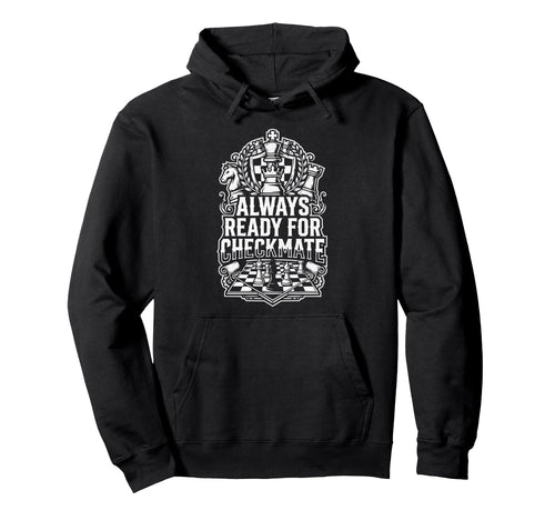 Chess Dad Board Game Daddy Checkmate Hoodie - Custom Art Print for Adults - T-Shirt, Sweatshirt, Hoodie