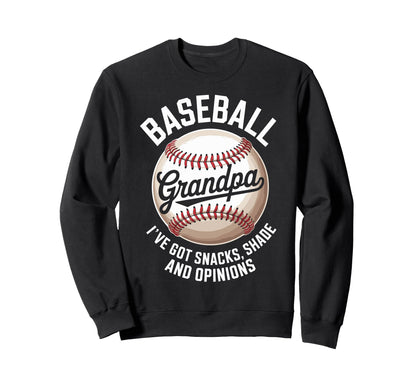 Funny Grandpa Baseball Player T-Shirt - Aesthetic Graphic Men Women - T-Shirt, Sweatshirt, Hoodie