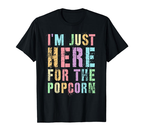 Drafting Im Just Here Popcorn Game T-Shirt - Custom Art Print Men Women - T-Shirt, Sweatshirt, Hoodie