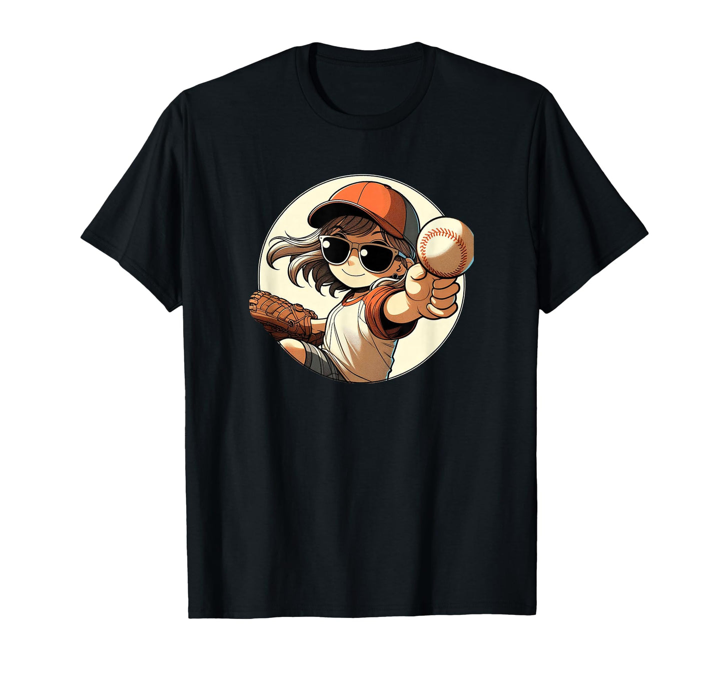 Baseball Player Sister Fan Catch T-Shirt - Casual Everyday Wear Unisex - T-Shirt, Sweatshirt, Hoodie