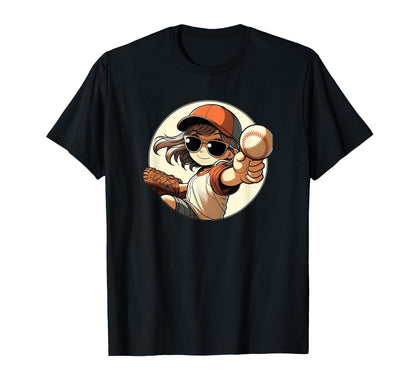Baseball Player Sister Fan Catch T-Shirt - Casual Everyday Wear Unisex - T-Shirt, Sweatshirt, Hoodie
