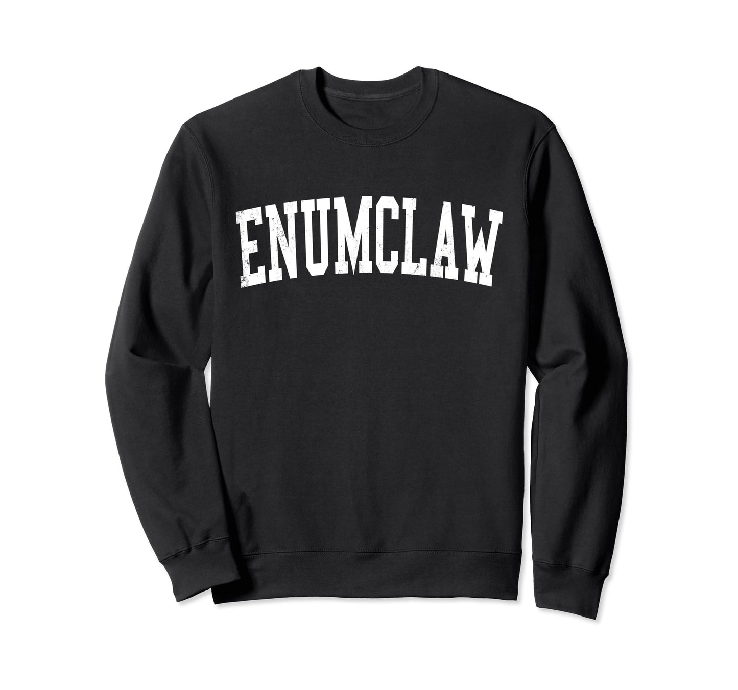 Enumclaw Wa Distressed White Sweatshirt - Novelty Apparel for Adults - T-Shirt, Sweatshirt, Hoodie