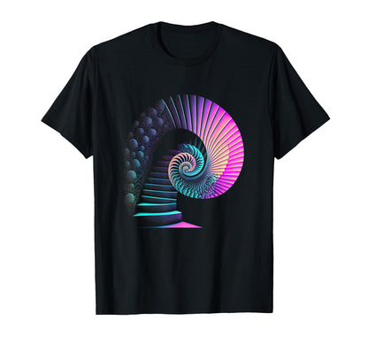 Fibonacci Vaporwave Aesthetics T-Shirt - Aesthetic Graphic Unisex - T-Shirt, Sweatshirt, Hoodie
