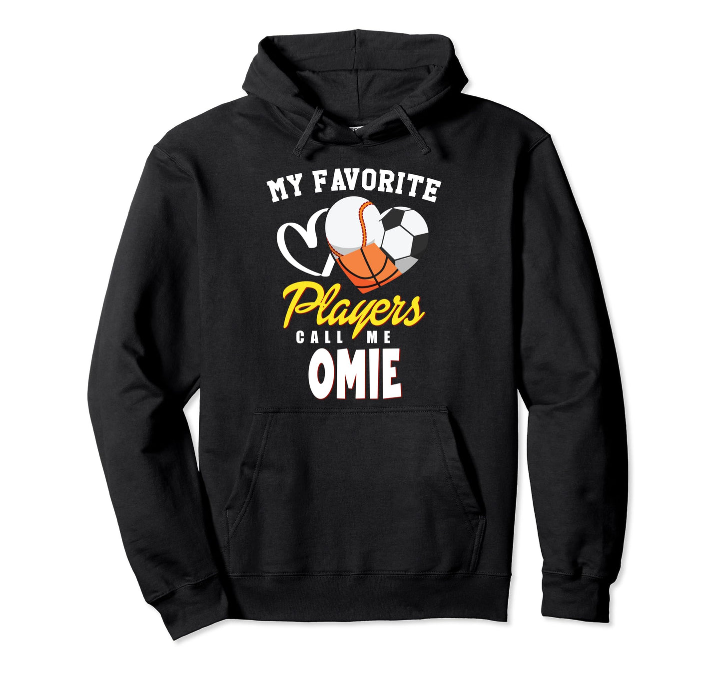 My Favorite Players Baseball Soccer Hoodie - Unique Graphic for Adults - T-Shirt, Sweatshirt, Hoodie