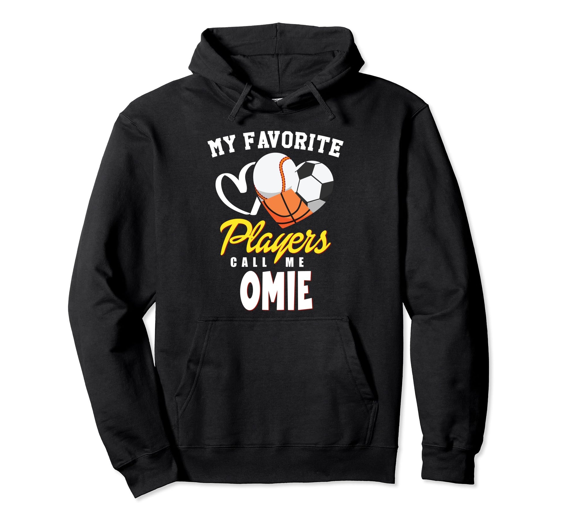 My Favorite Players Baseball Soccer Hoodie - Unique Graphic for Adults - T-Shirt, Sweatshirt, Hoodie