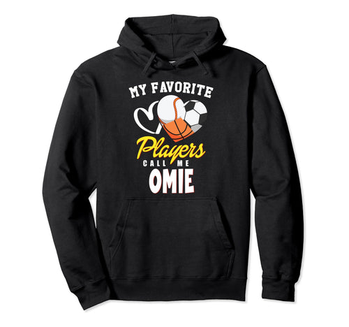 My Favorite Players Baseball Soccer Hoodie - Unique Graphic for Adults - T-Shirt, Sweatshirt, Hoodie