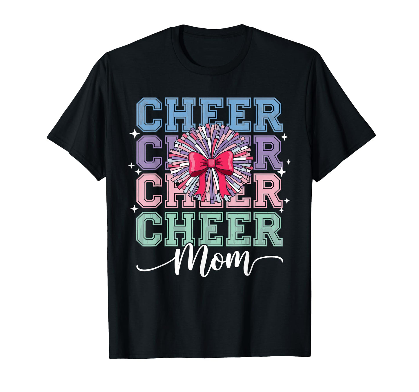 Cheer Mom Funny Mothers Day T-Shirt - Fun Novelty Design for Adults - T-Shirt, Sweatshirt, Hoodie