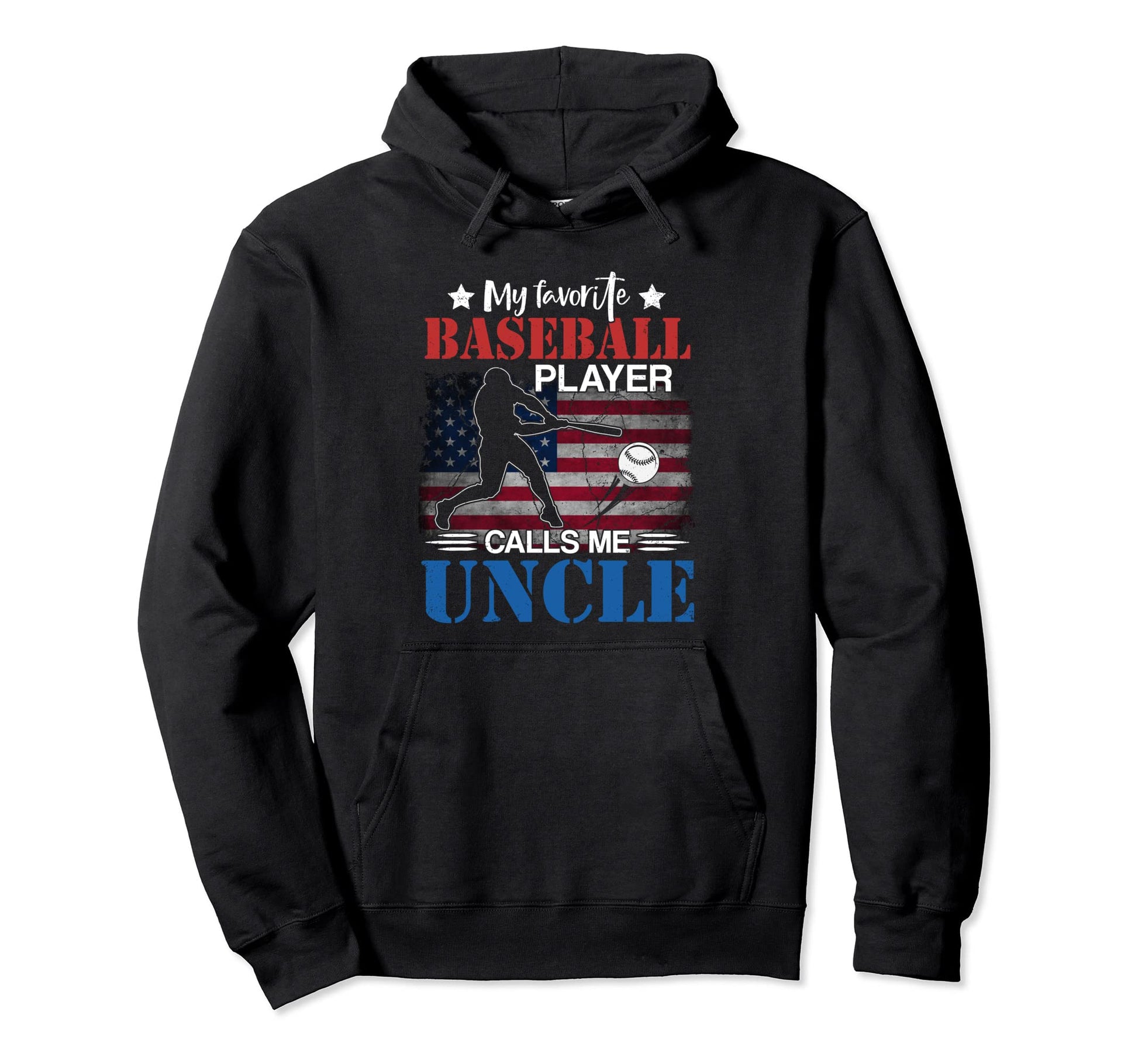 My Favorite Baseball Player Calls Me Hoodie - Unique Graphic for Adults - T-Shirt, Sweatshirt, Hoodie