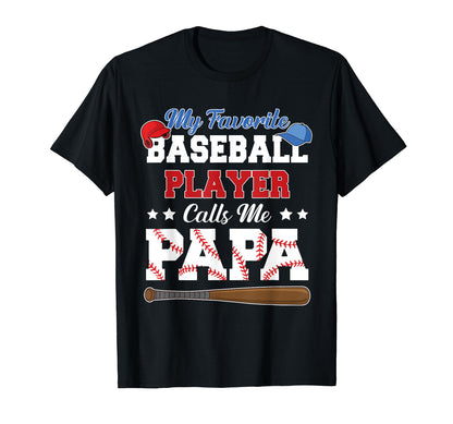 My Favorite Baseball Player Calls Me T-Shirt - Aesthetic Graphic Unisex - T-Shirt, Sweatshirt, Hoodie