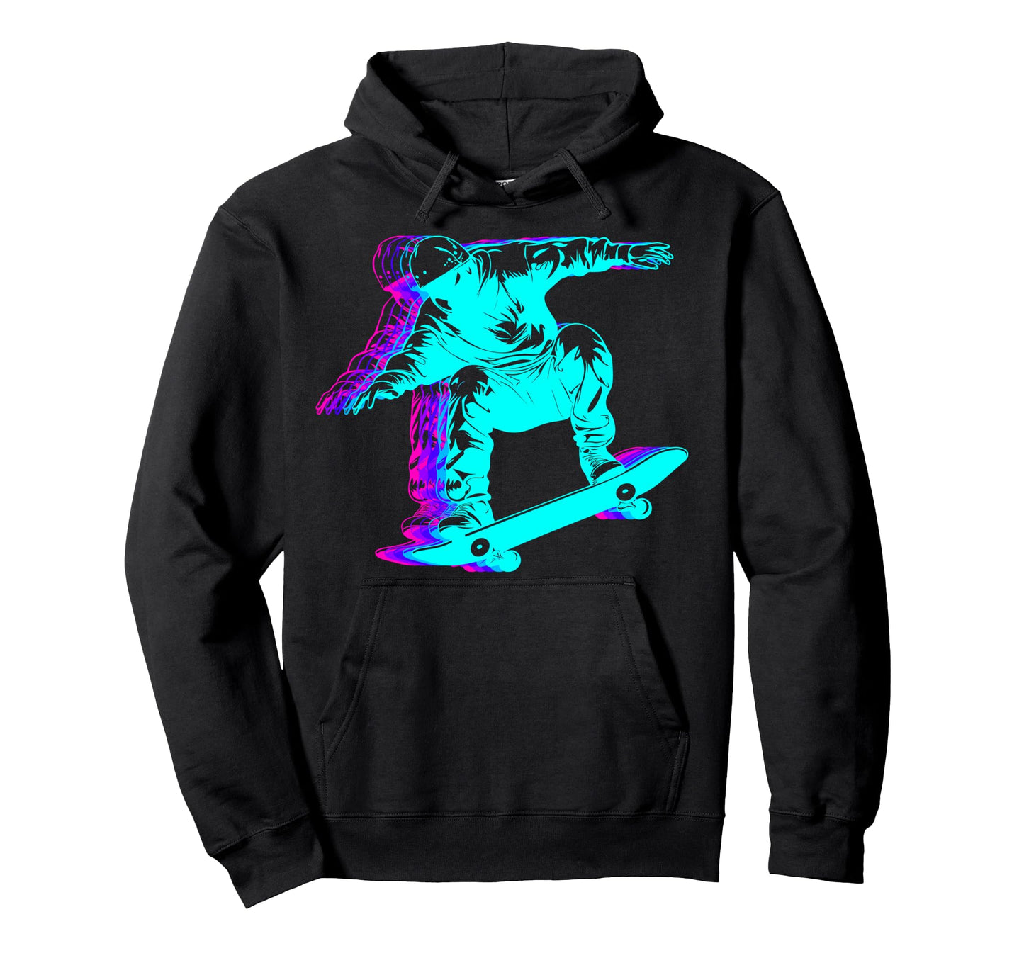 Skateboarding Skateboarder Hoodie - Casual Everyday Wear Men Women - T-Shirt, Sweatshirt, Hoodie