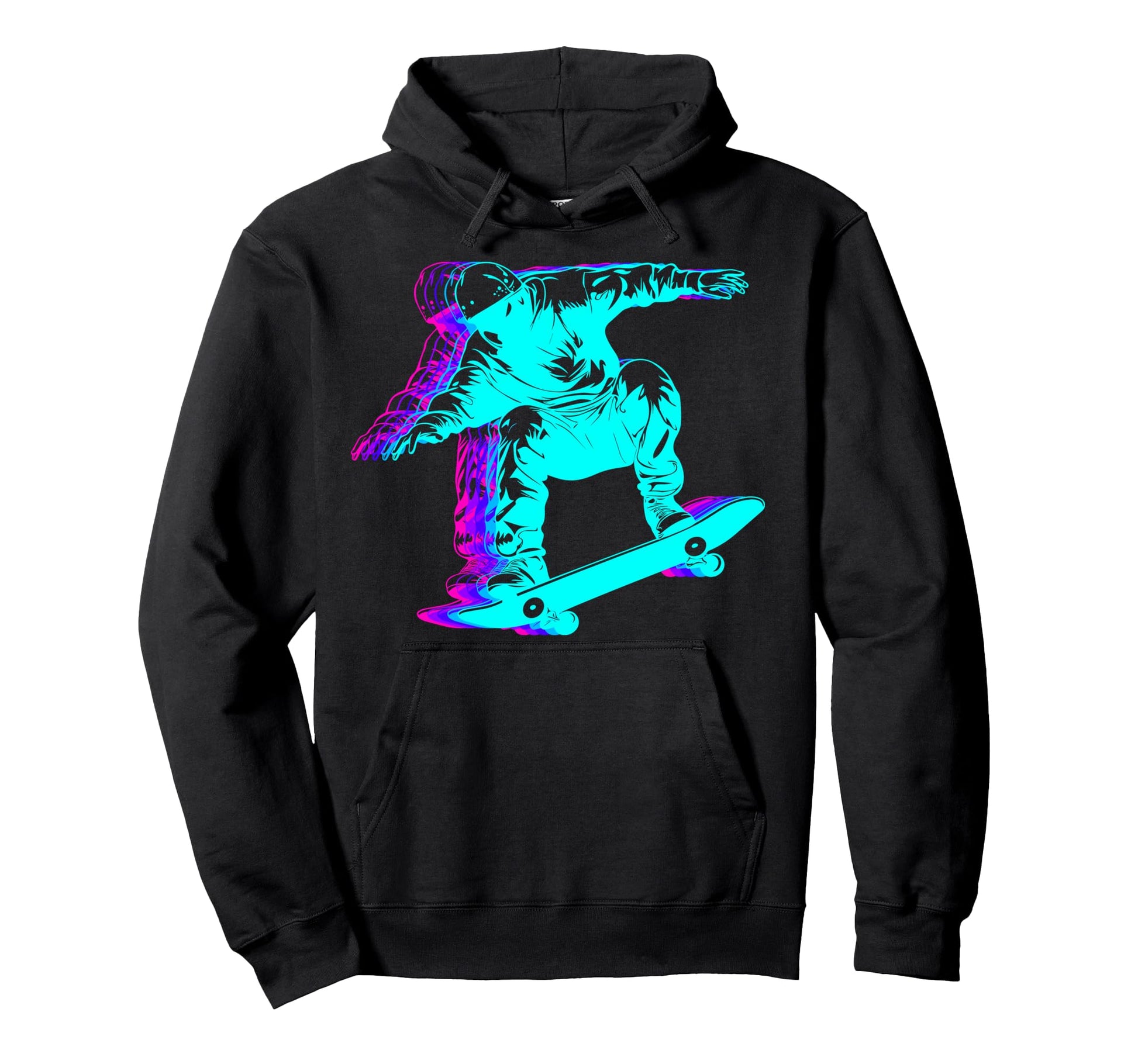 Skateboarding Skateboarder Hoodie - Casual Everyday Wear Men Women - T-Shirt, Sweatshirt, Hoodie