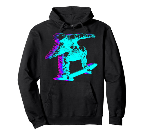 Skateboarding Skateboarder Hoodie - Casual Everyday Wear Men Women - T-Shirt, Sweatshirt, Hoodie