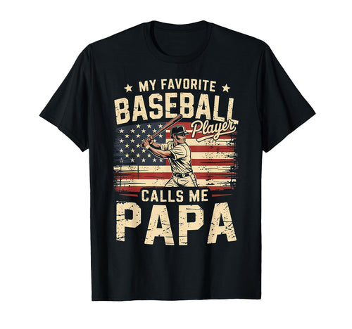 My Favorite Baseball Player Calls Me T-Shirt - Graphic Print for Adults - T-Shirt, Sweatshirt, Hoodie