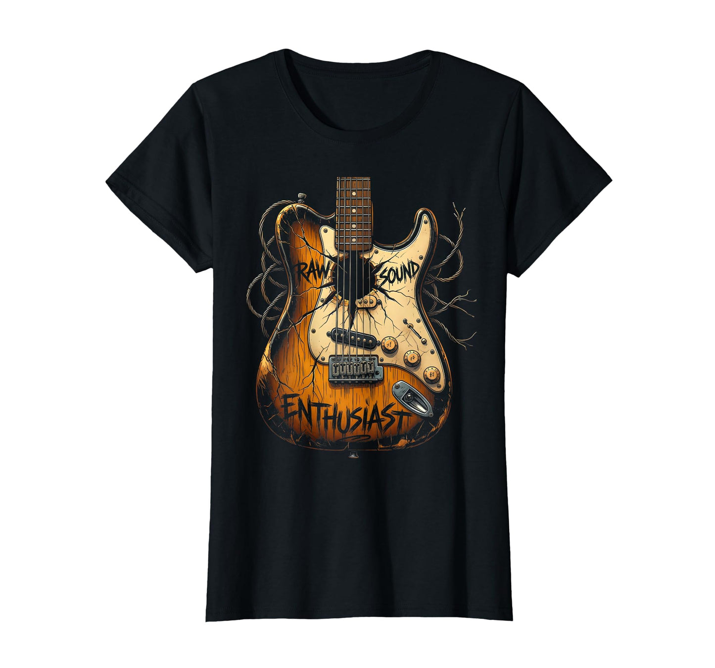 Raw Sound Enthusiast 90S Band T-Shirt - Casual Everyday Wear for Adults - T-Shirt, Sweatshirt, Hoodie