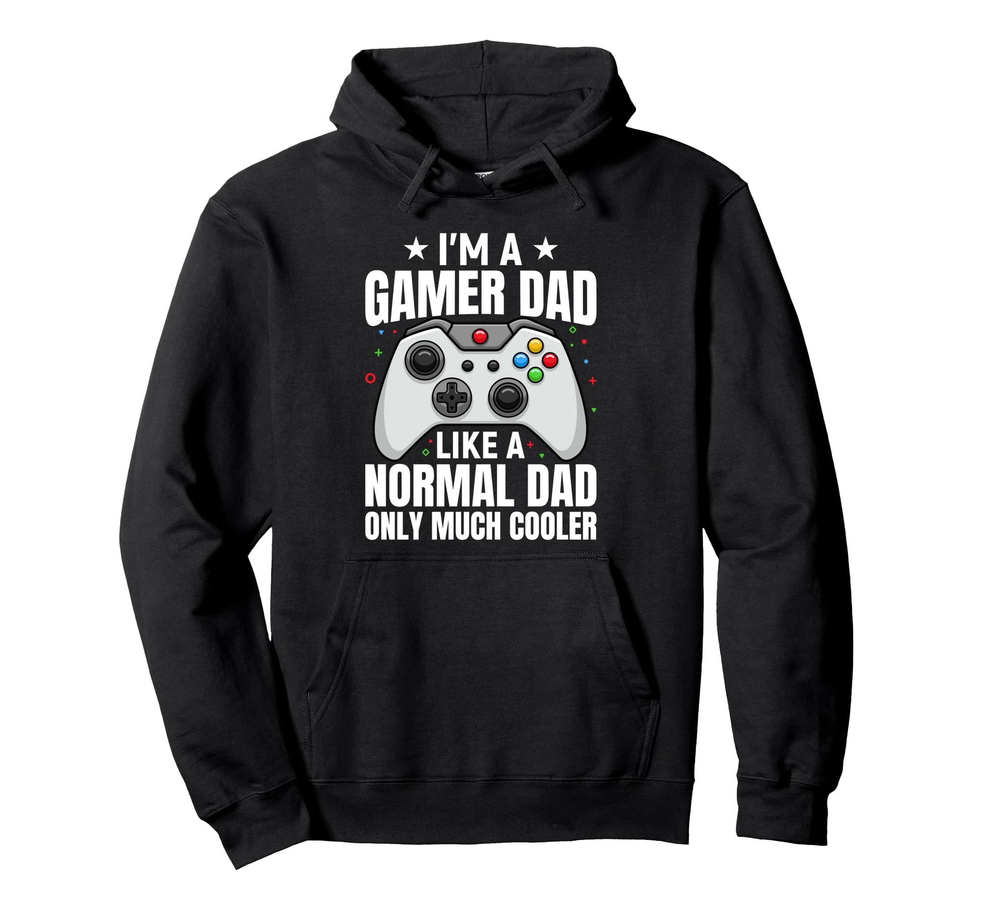 Im Gamer Dad Funny Fathers Day Video Hoodie - Aesthetic Graphic Men Women - T-Shirt, Sweatshirt, Hoodie