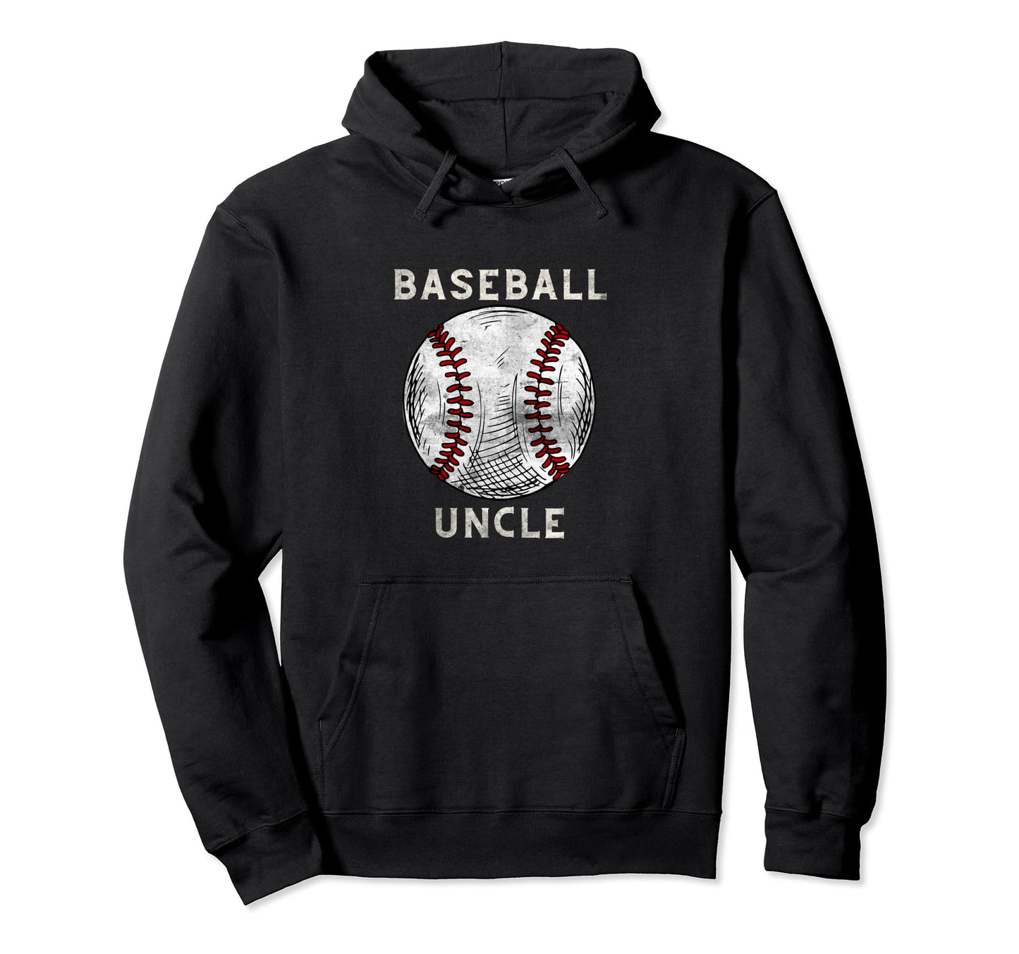 Baseball Uncle Baseball Player Sports Hoodie - Trendy Graphic Men Women - T-Shirt, Sweatshirt, Hoodie