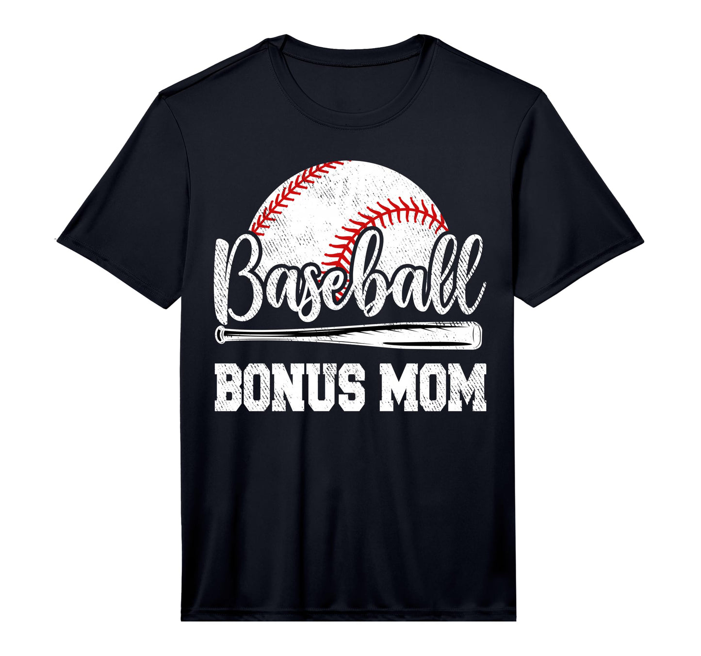 Mens Baseball Bonus Mom Baseball T-Shirt - Novelty Apparel for Adults - T-Shirt, Sweatshirt, Hoodie