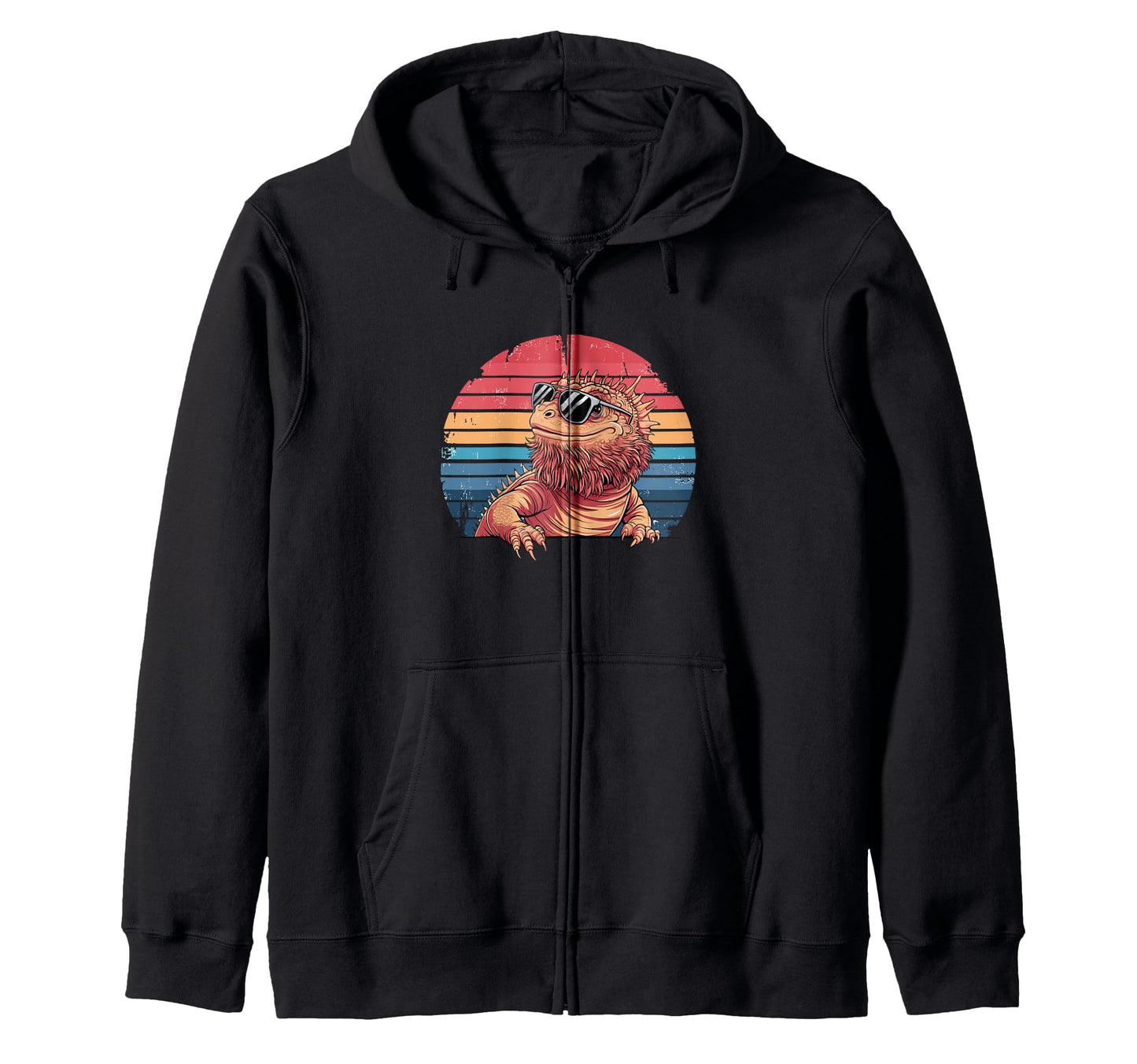 Lizard Rainbow Vibes T-Shirt - Unique Graphic for Adults - T-Shirt, Sweatshirt, Hoodie