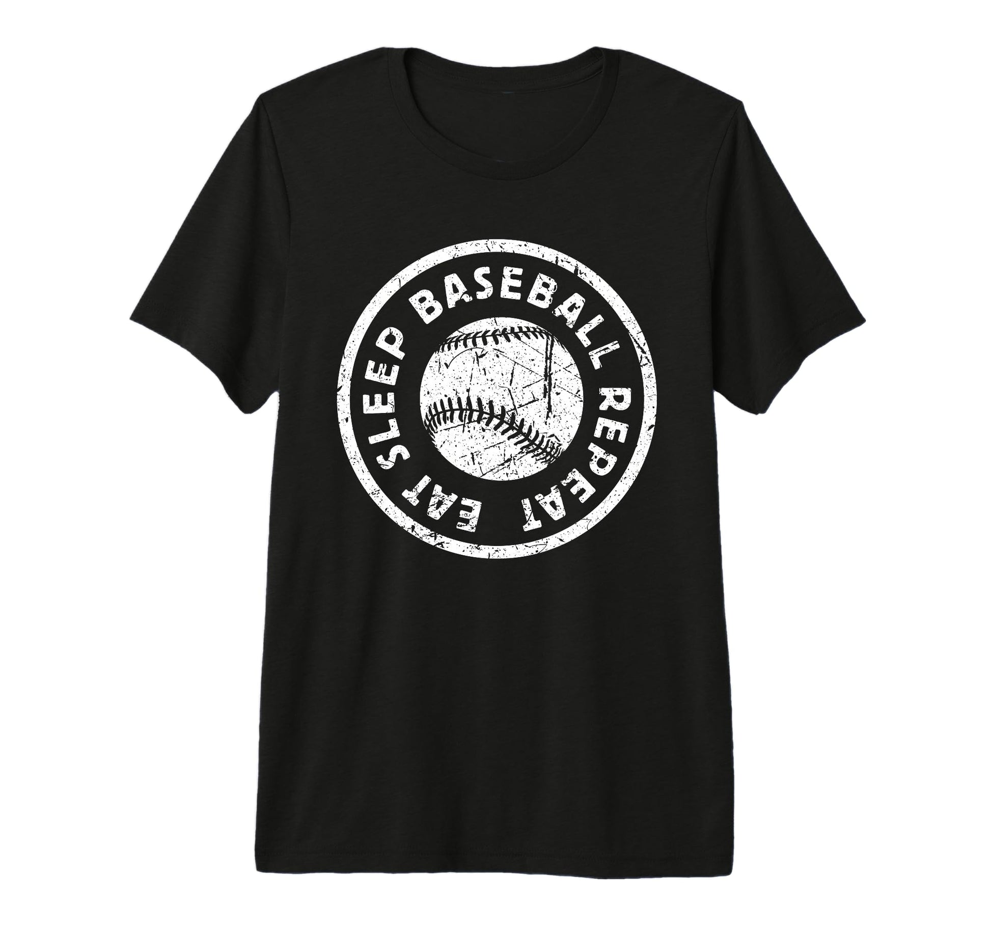 Eat Sleep Baseball Repeat Life T-Shirt - Streetwear Style for Adults - T-Shirt, Sweatshirt, Hoodie