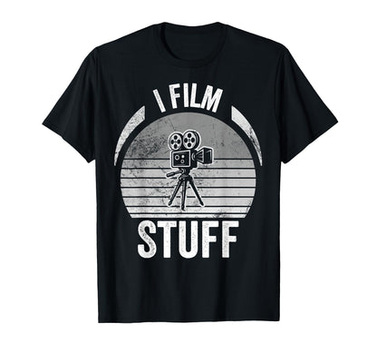 I Film Stuff Camera Buff T-Shirt - Minimalist Print Men Women - T-Shirt, Sweatshirt, Hoodie