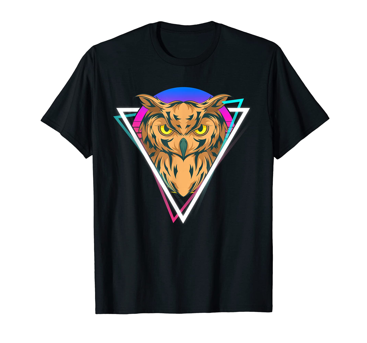 Art Forest Bird 80S Vaporwave T-Shirt - Custom Art Print for Adults - T-Shirt, Sweatshirt, Hoodie