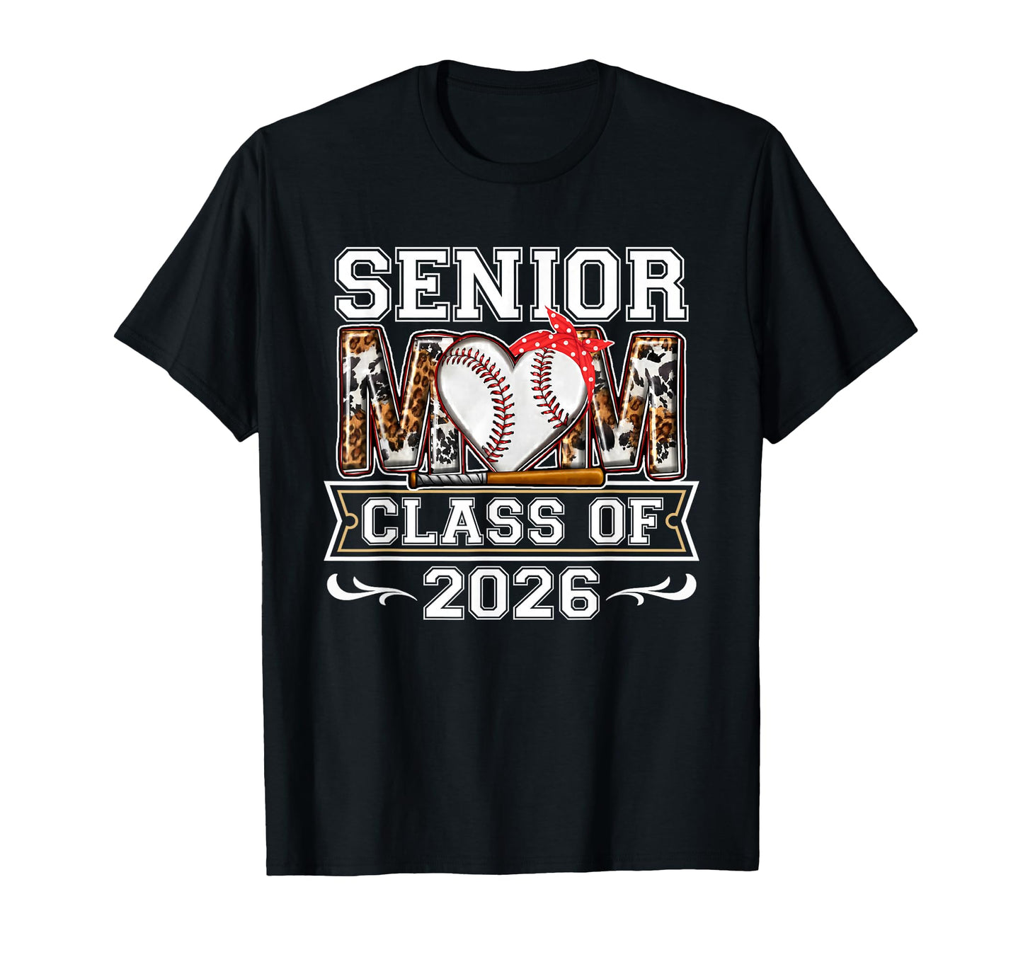Baseball Senior Mom Class 2026 T-Shirt - Streetwear Style Men Women - T-Shirt, Sweatshirt, Hoodie