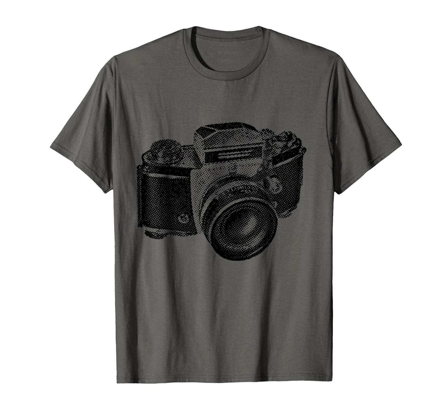 Camera Distressed Camera Artwork T-Shirt - Aesthetic Graphic for Adults - T-Shirt, Sweatshirt, Hoodie
