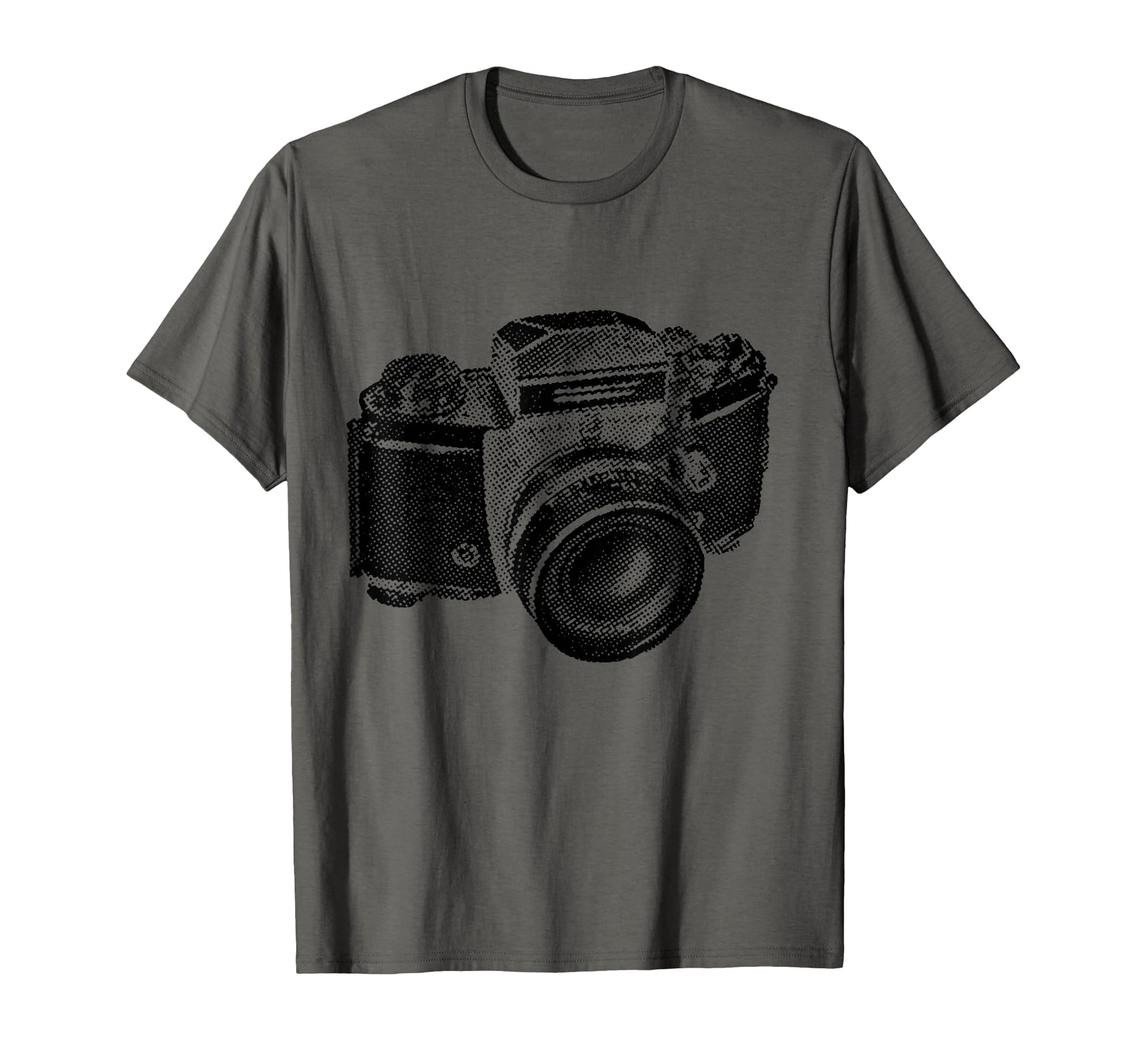 Camera Distressed Camera Artwork T-Shirt - Aesthetic Graphic for Adults - T-Shirt, Sweatshirt, Hoodie
