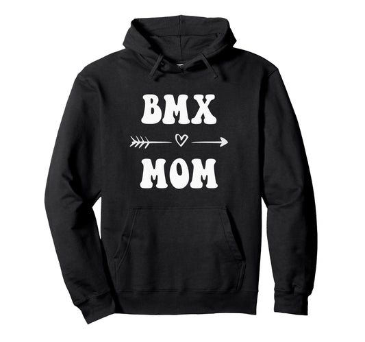 Bmx Mom Bike Bicycle Cyclist Stylish Hoodie - Graphic Print for Adults - T-Shirt, Sweatshirt, Hoodie