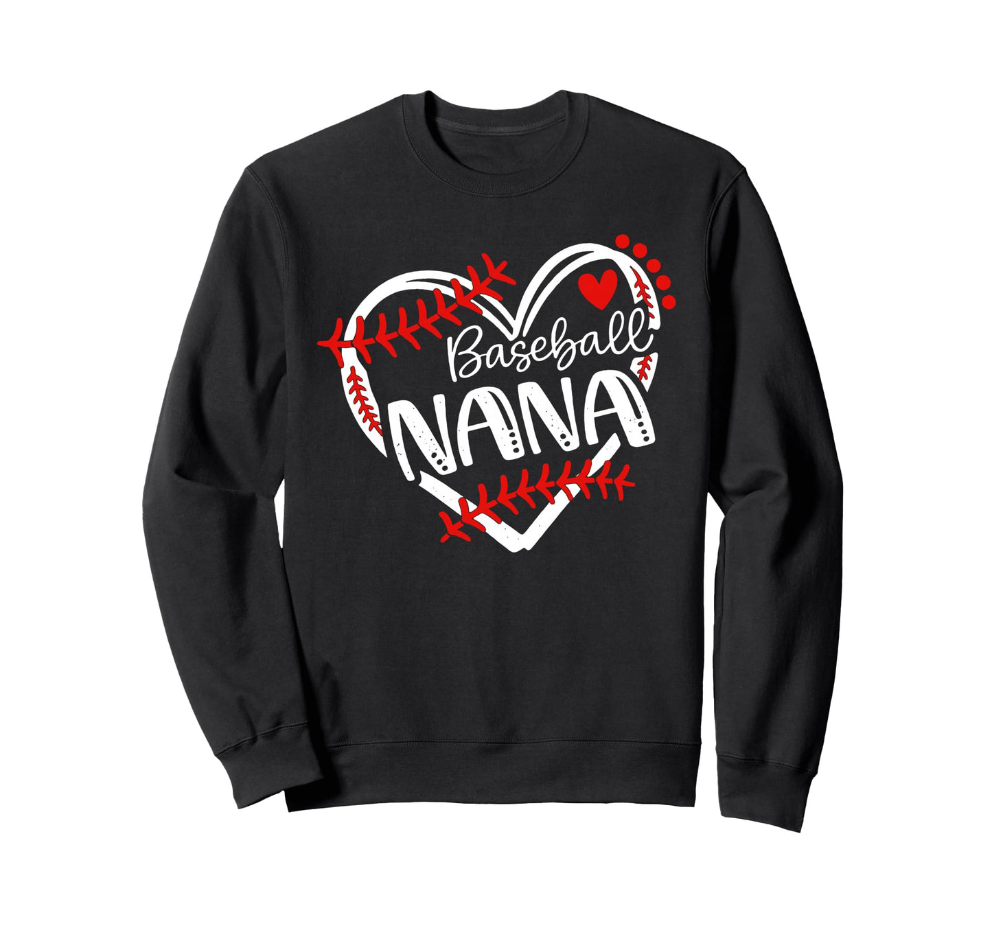 Baseball Nana Proud Grandma Sweatshirt - Streetwear Style for Adults - T-Shirt, Sweatshirt, Hoodie