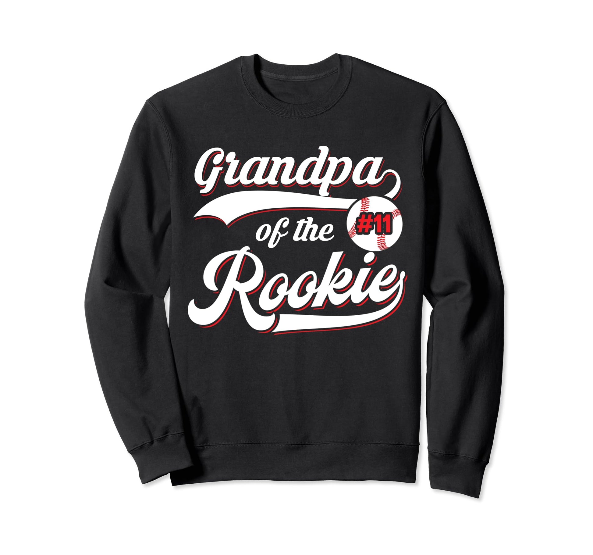 Grandpa Rookie Matching Family Sweatshirt - Unique Graphic Men Women - T-Shirt, Sweatshirt, Hoodie