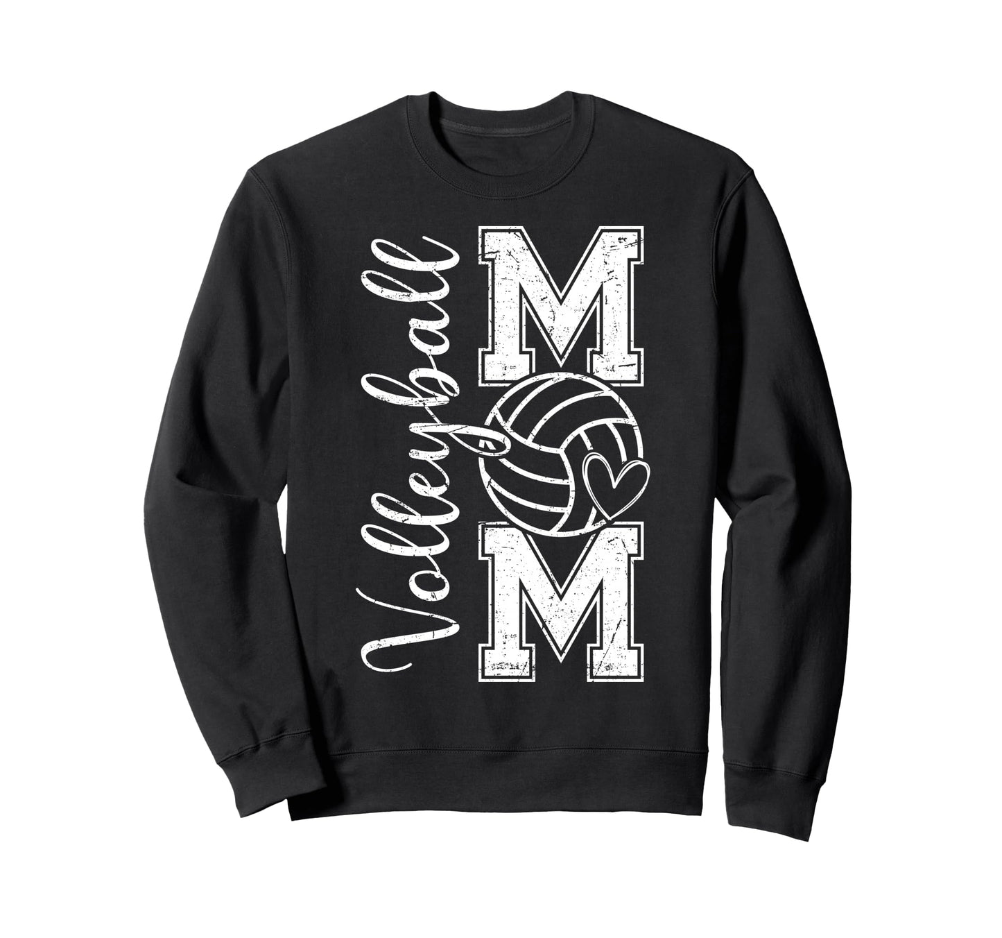 Volleyball Mom Game Day Vibes Sweatshirt - Fun Novelty Design Unisex - T-Shirt, Sweatshirt, Hoodie