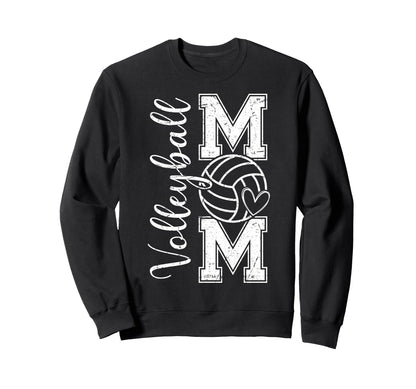 Volleyball Mom Game Day Vibes Sweatshirt - Fun Novelty Design Unisex - T-Shirt, Sweatshirt, Hoodie