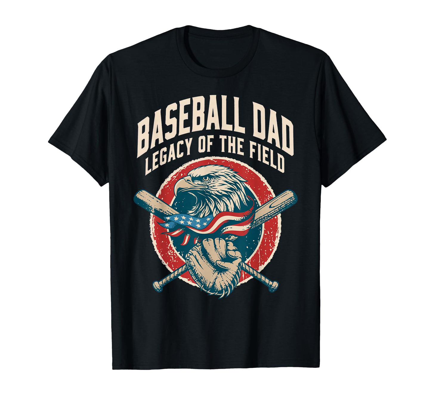 Baseball Fathers Day Baseball Dad T-Shirt - Trendy Graphic Unisex - T-Shirt, Sweatshirt, Hoodie