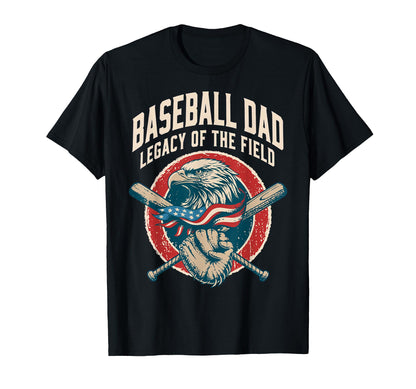 Baseball Fathers Day Baseball Dad T-Shirt - Trendy Graphic Unisex - T-Shirt, Sweatshirt, Hoodie