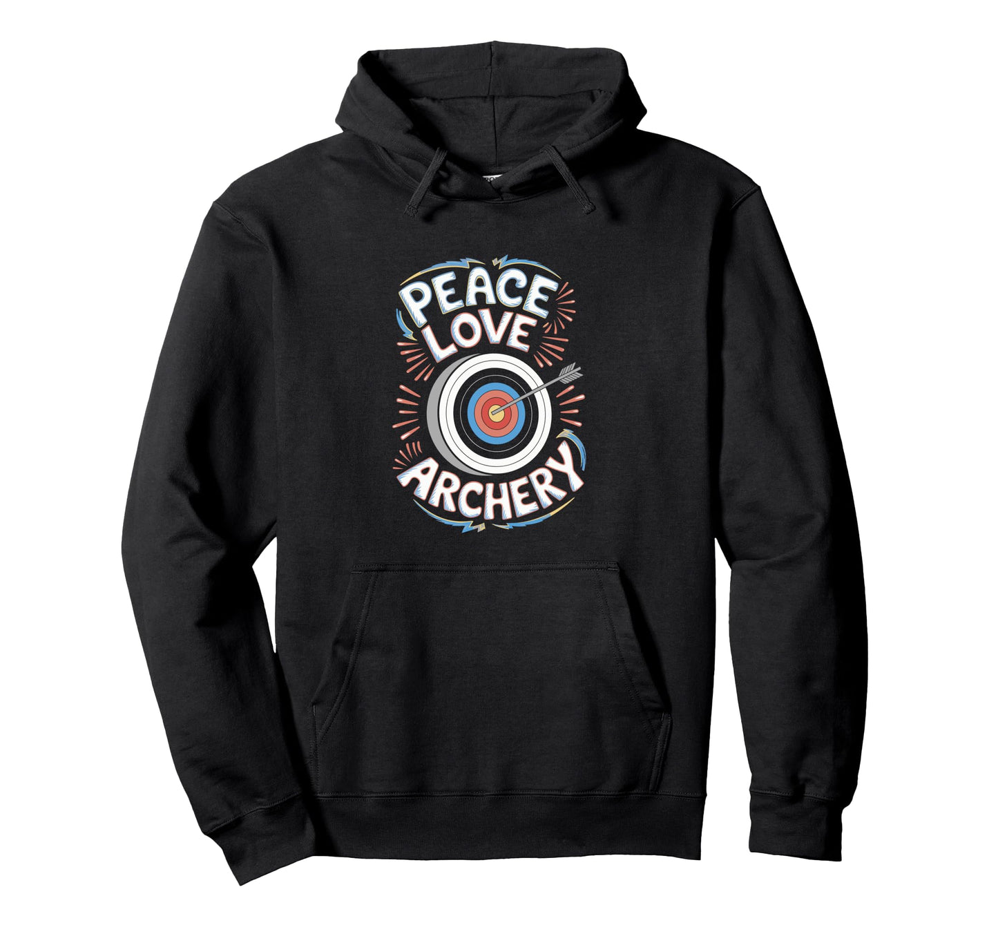 Funny Archery Bow And Arrow Sweatshirt - Minimalist Print for Adults - T-Shirt, Sweatshirt, Hoodie