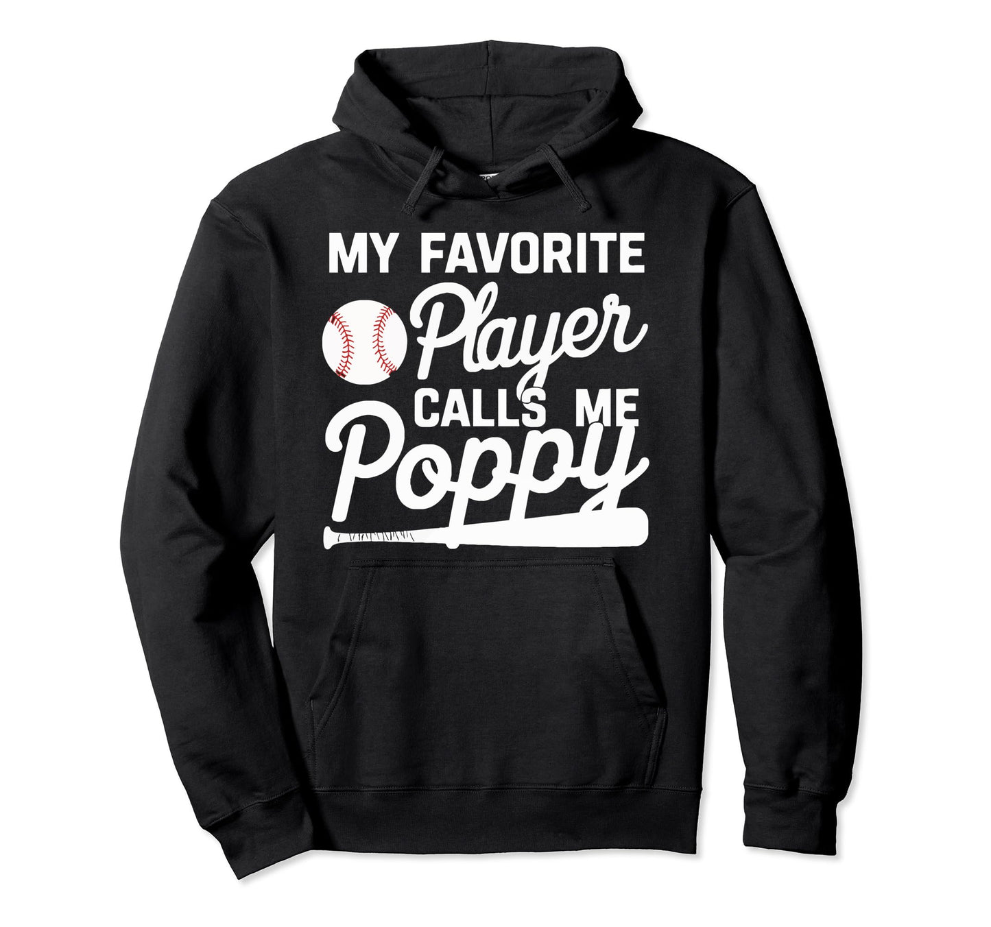 Baseball Grandpa Grandfather Gramps Hoodie - Fun Novelty Design Unisex - T-Shirt, Sweatshirt, Hoodie