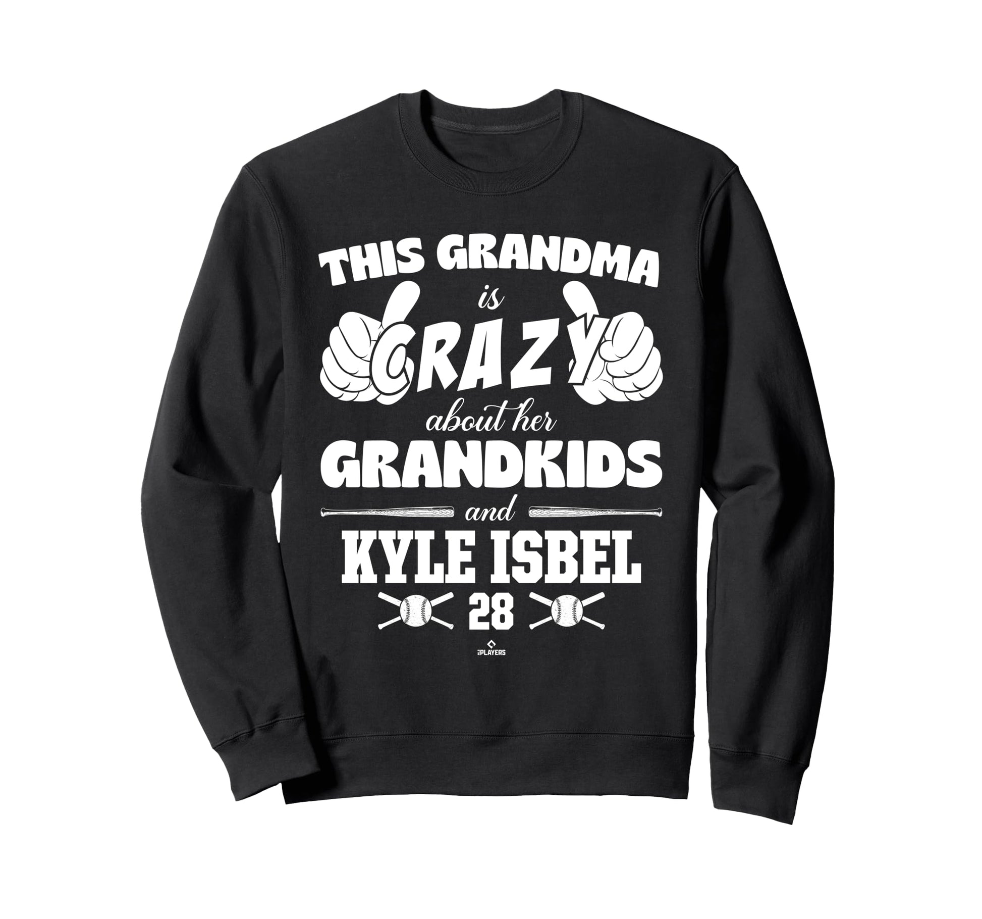 Grandma Crazy Kyle Isbel Kansas City Sweatshirt - Custom Art Print Unisex - T-Shirt, Sweatshirt, Hoodie