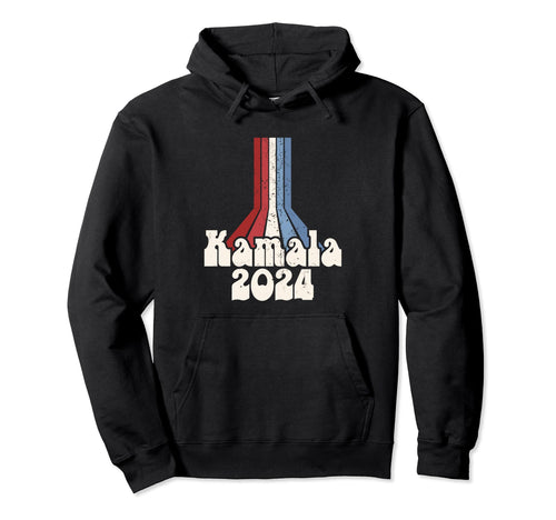 Kamala Harris 2024 Red White Blue Rainbow Hoodie - Streetwear Style Unisex - T-Shirt, Sweatshirt, Hoodie