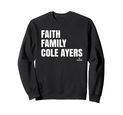Faith Family Cole Ayers Prospect Sweatshirt - Custom Art Print for Adults - T-Shirt, Sweatshirt, Hoodie