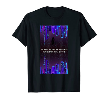 My Head Is Full Thoughts T-Shirt - Casual Everyday Wear for Adults - T-Shirt, Sweatshirt, Hoodie