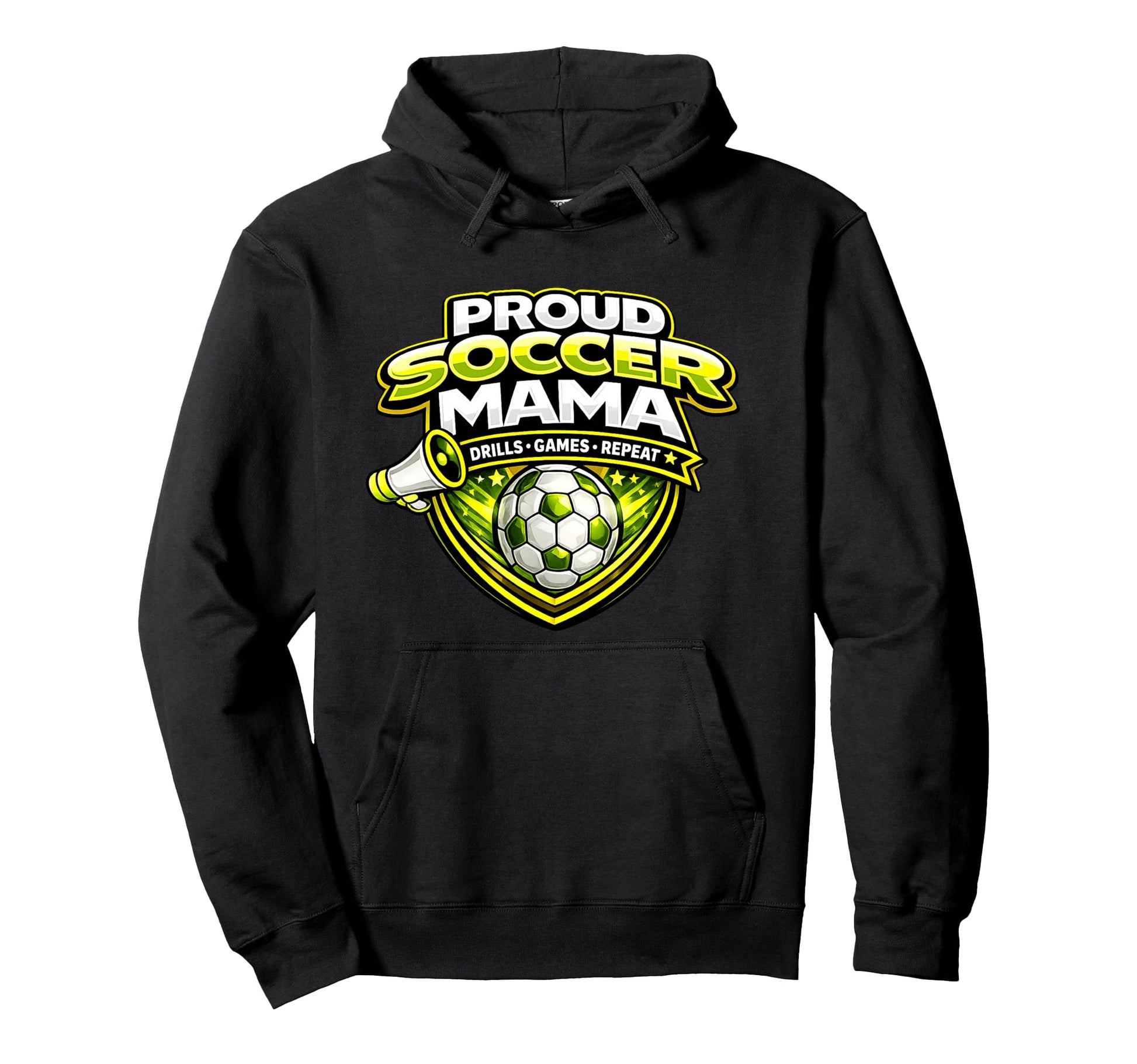 Soccer Mama Funny Proud Drills Games Hoodie - Unique Graphic Men Women - T-Shirt, Sweatshirt, Hoodie