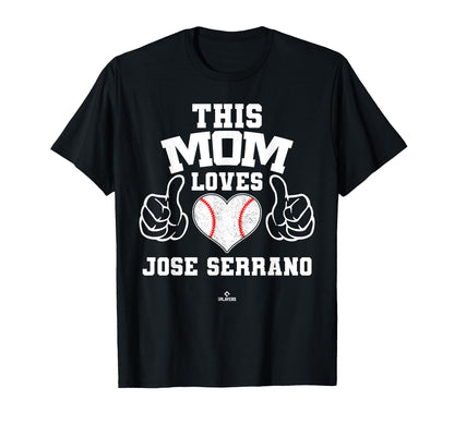 This Mom Loves Jose Serrano Prospect T-Shirt - Novelty Apparel Men Women - T-Shirt, Sweatshirt, Hoodie