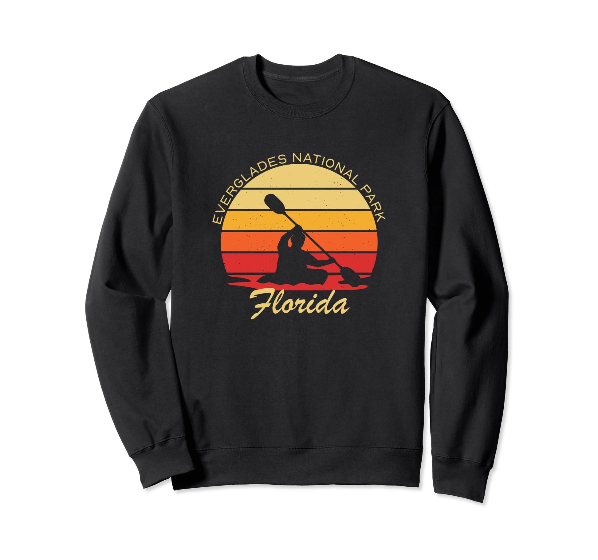 Kayak Everglades National Park Sweatshirt - Casual Everyday Wear Unisex - T-Shirt, Sweatshirt, Hoodie