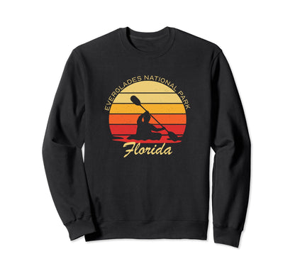 Kayak Everglades National Park Sweatshirt - Casual Everyday Wear Unisex - T-Shirt, Sweatshirt, Hoodie