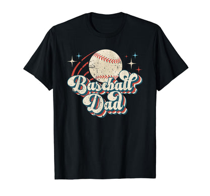 Baseball Dad Baseball Players Dad T-Shirt - Novelty Apparel Unisex - T-Shirt, Sweatshirt, Hoodie