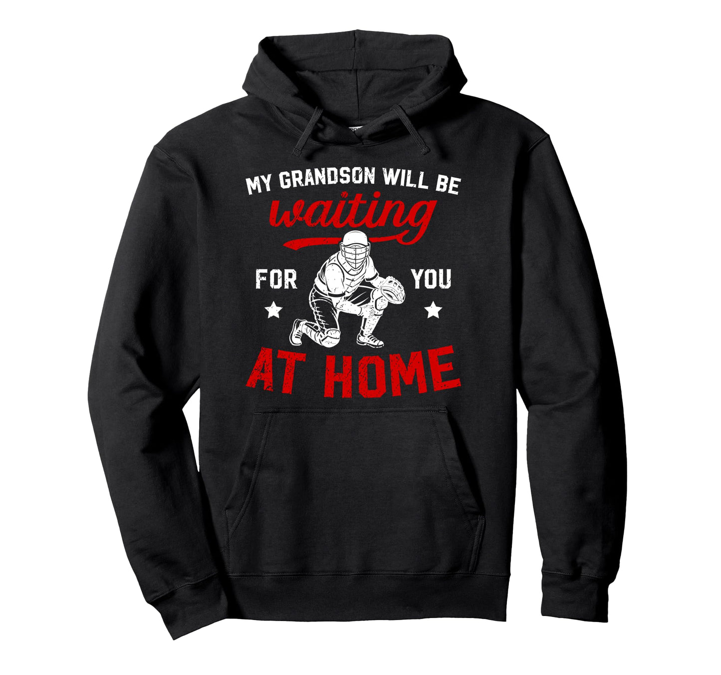 Funny Baseball Catcher Grandma Baseball Hoodie - Minimalist Print Unisex - T-Shirt, Sweatshirt, Hoodie