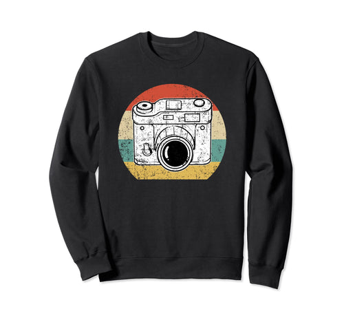 Camera Photography Cameraman Sweatshirt - Minimalist Print Unisex - T-Shirt, Sweatshirt, Hoodie