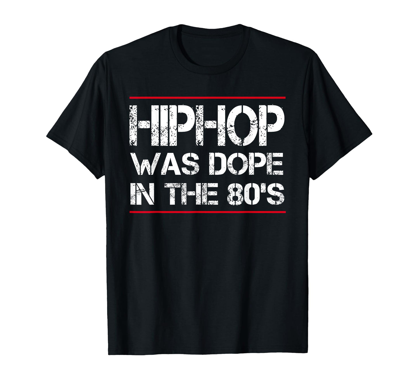 Hiphop Was Dope 80S Gangster T-Shirt - Graphic Print for Adults - T-Shirt, Sweatshirt, Hoodie